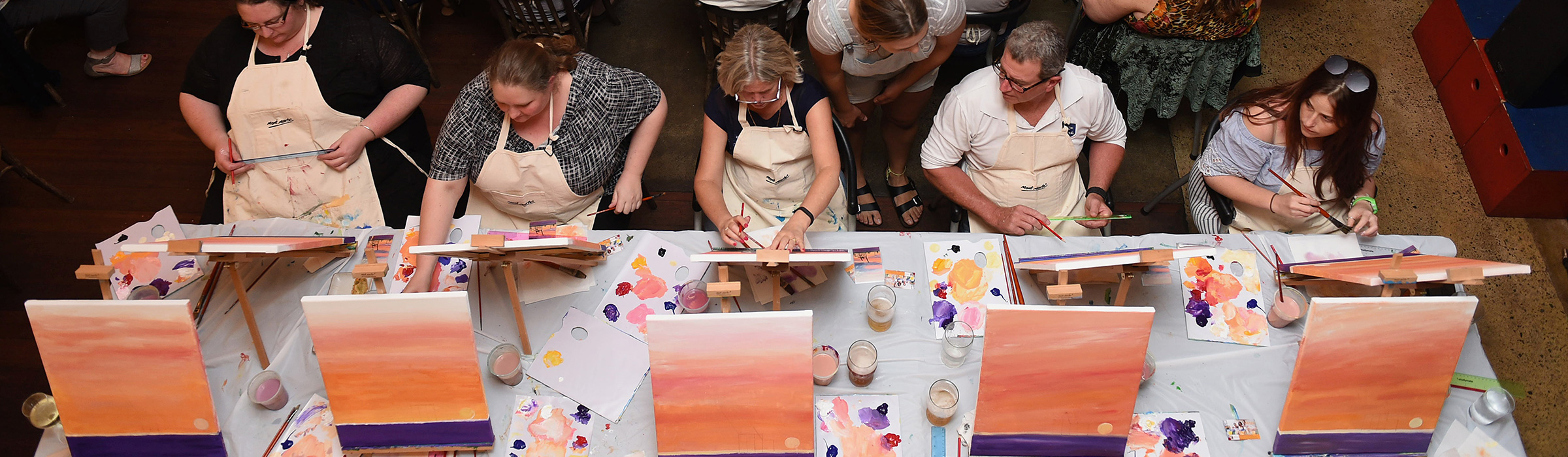 High Tea Paint & Sip with Turquoise Cafe