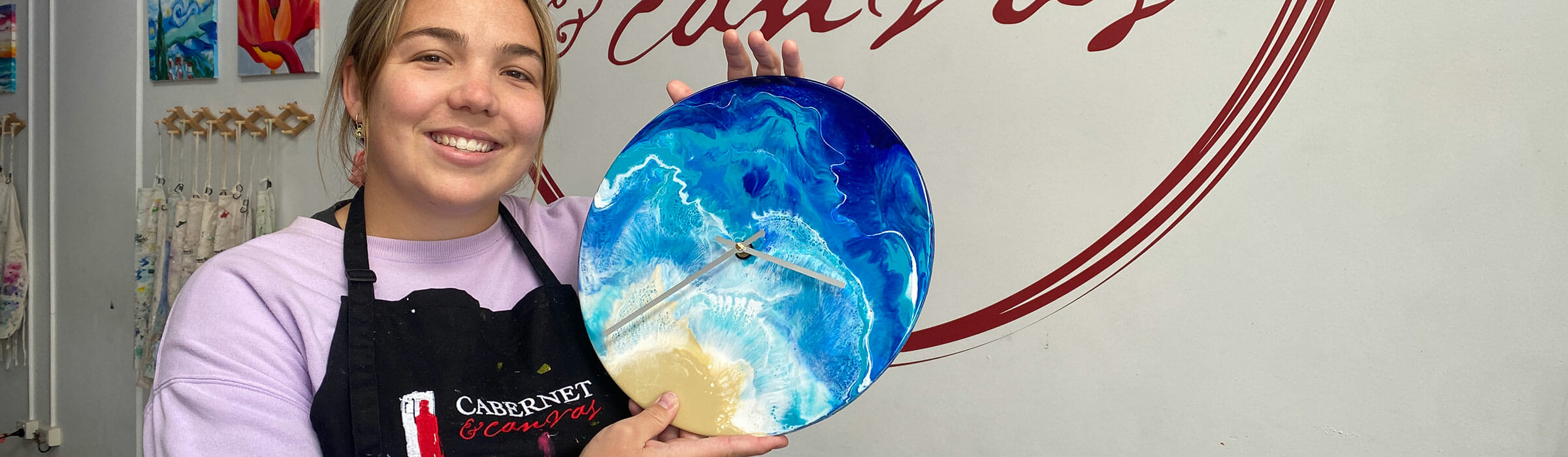 Ocean Resin Clocks