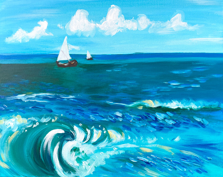 Van Gogh’s Seascape